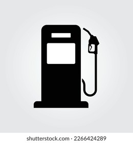 Gas station icon, symbol, and vector, Can be used for web, print, and mobile