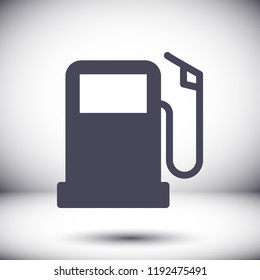 gas station icon vector