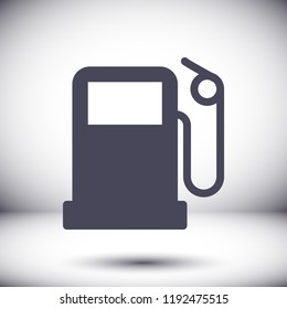 gas station icon vector