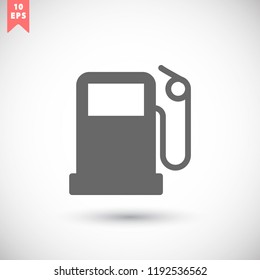 gas station icon vector