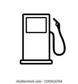gas station icon vector