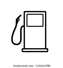 gas station icon vector