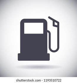 gas station icon vector