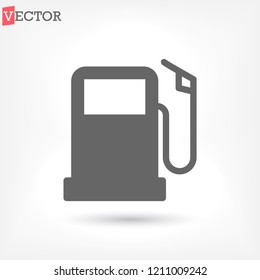 gas station icon vector