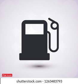 gas station icon vector