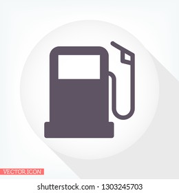 gas station icon vector