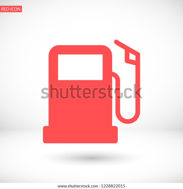 gas station icon
vector