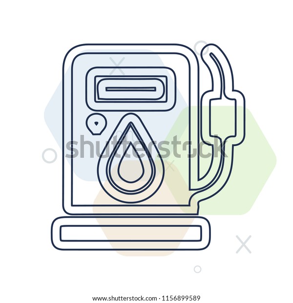 Gas\
station icon vector can be used as png, Gas\
station