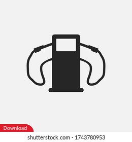 Gas Station icon vector eps 10