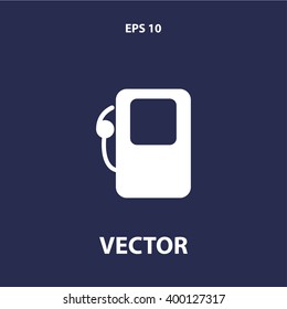 gas station icon. vector eps10 icon
