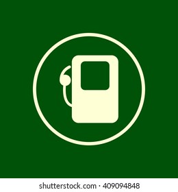 gas station icon. vector eps10 icon
