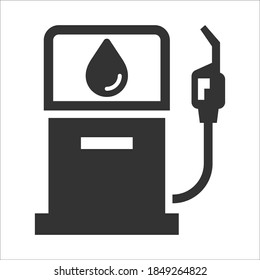 Gasstation-Symbol, Vektorgrafik