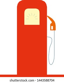 gas station icon vector illustration