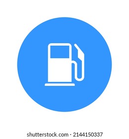 Gas station icon vector illustration. Gas pump symbol icon. fuel station icon
