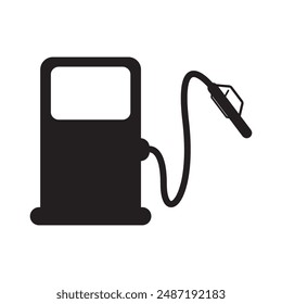 gas station icon vector illustration logo design