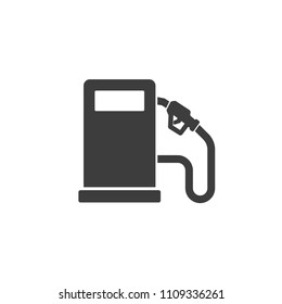 Gas station icon vector images