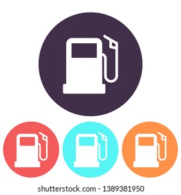 gas station icon vector. lorem ipsum Flat Design JPG