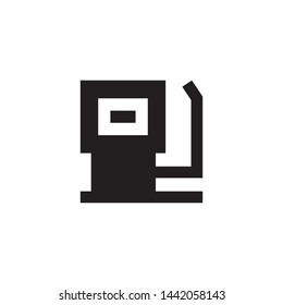 Gas station icon for web and mobile