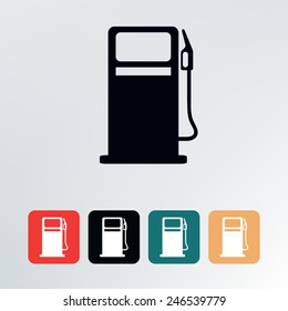 gas station Icon.vector illustration.
