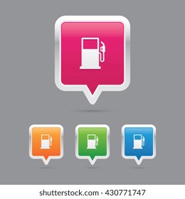 Gas Station Marker Icons