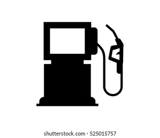 Gas Station Oil Refinery Industry Industrial Business Company Image Vector Icon Logo Symbol