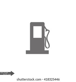 gas station. refueling icon.