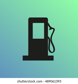 gas station. refueling icon.