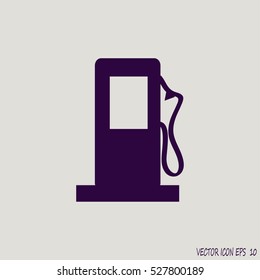 gas station. refueling icon.