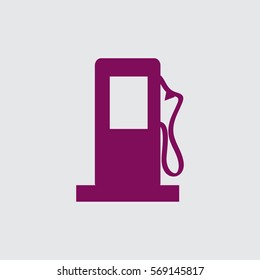 gas station. refueling icon.