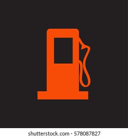 gas station. refueling icon.