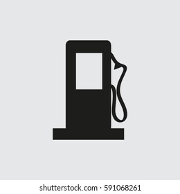 gas station. refueling icon.