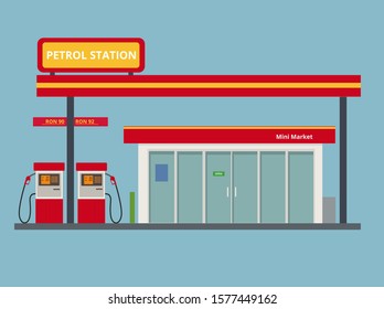 25,788 Gas station flat design Images, Stock Photos & Vectors ...