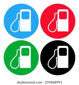 gas station sign