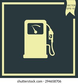 gas station sign
