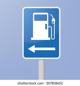 Gas Station sign
