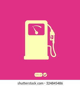 gas station sign