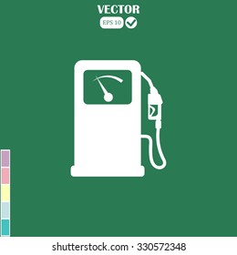 gas station sign