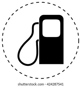 gas station sign