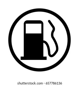 gas station sign