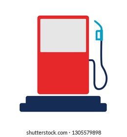 gas station symbol - gasoline pump, petrol symbol. energy sign - Vector 