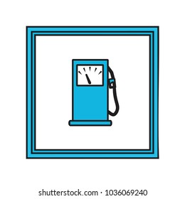 Gas station vector