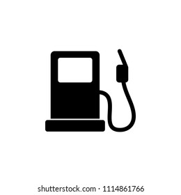gas station - vector icon