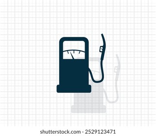 Gasolinera - Icono de Vector