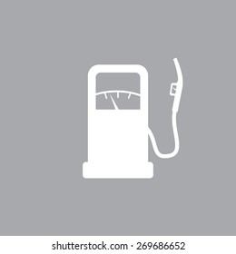 gas station - vector icon