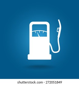 gas station - vector icon