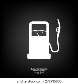 gas station - vector icon