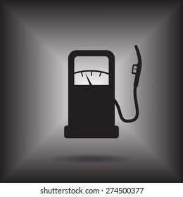 gas station - vector icon
