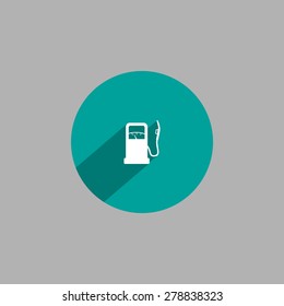 gas station - vector icon