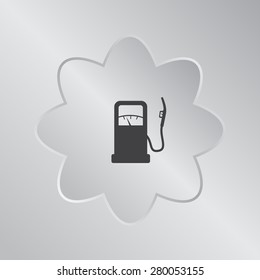 gas station - vector icon