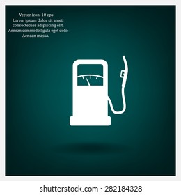 gas station. vector icon